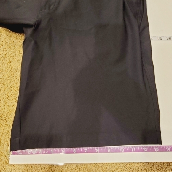 ADIDAS CLIMATE GOLF BLACK SHORTS, SZ 40 - Picture 9 of 12